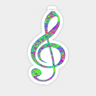 Psychedelic Music! Sticker